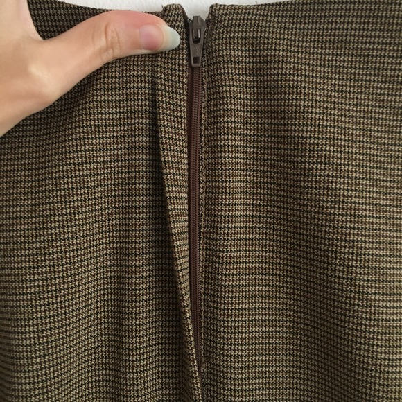 Classy Brown & Black Algo Dress - Picture 3 of 5